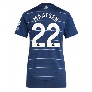 Aston Villa Ian Maatsen #22 Tredjetröja Dam 2024-25 Kortärmad
